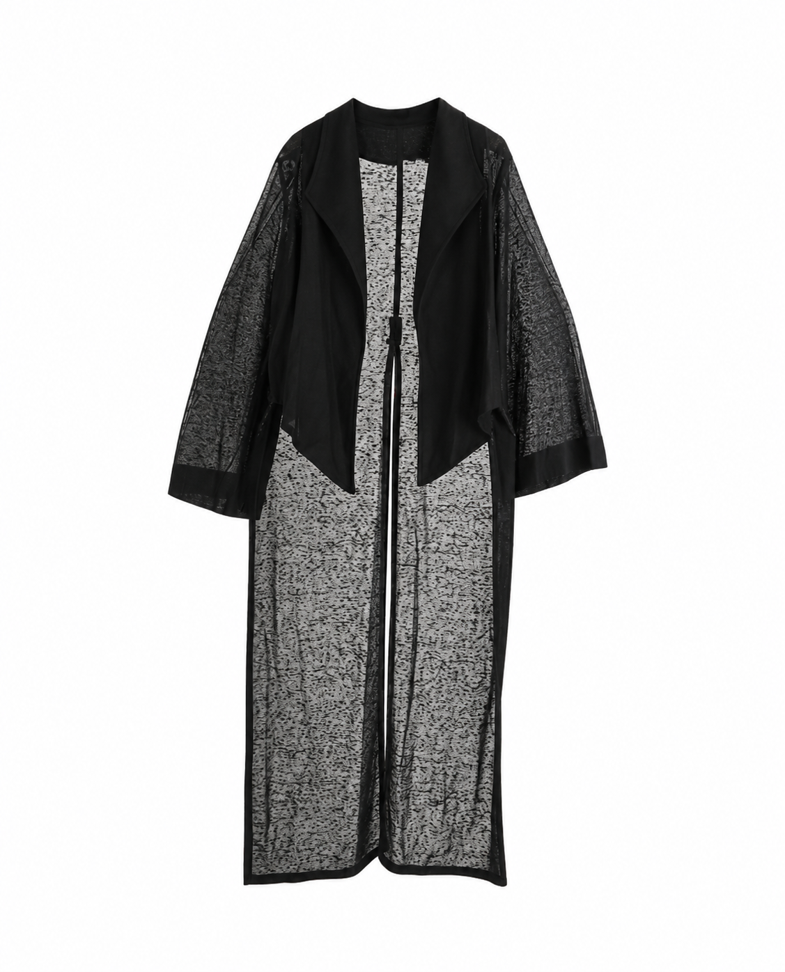 ⁠Sea Lavender Cardigan in Black