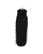Autumn Crocus Kimono in Black