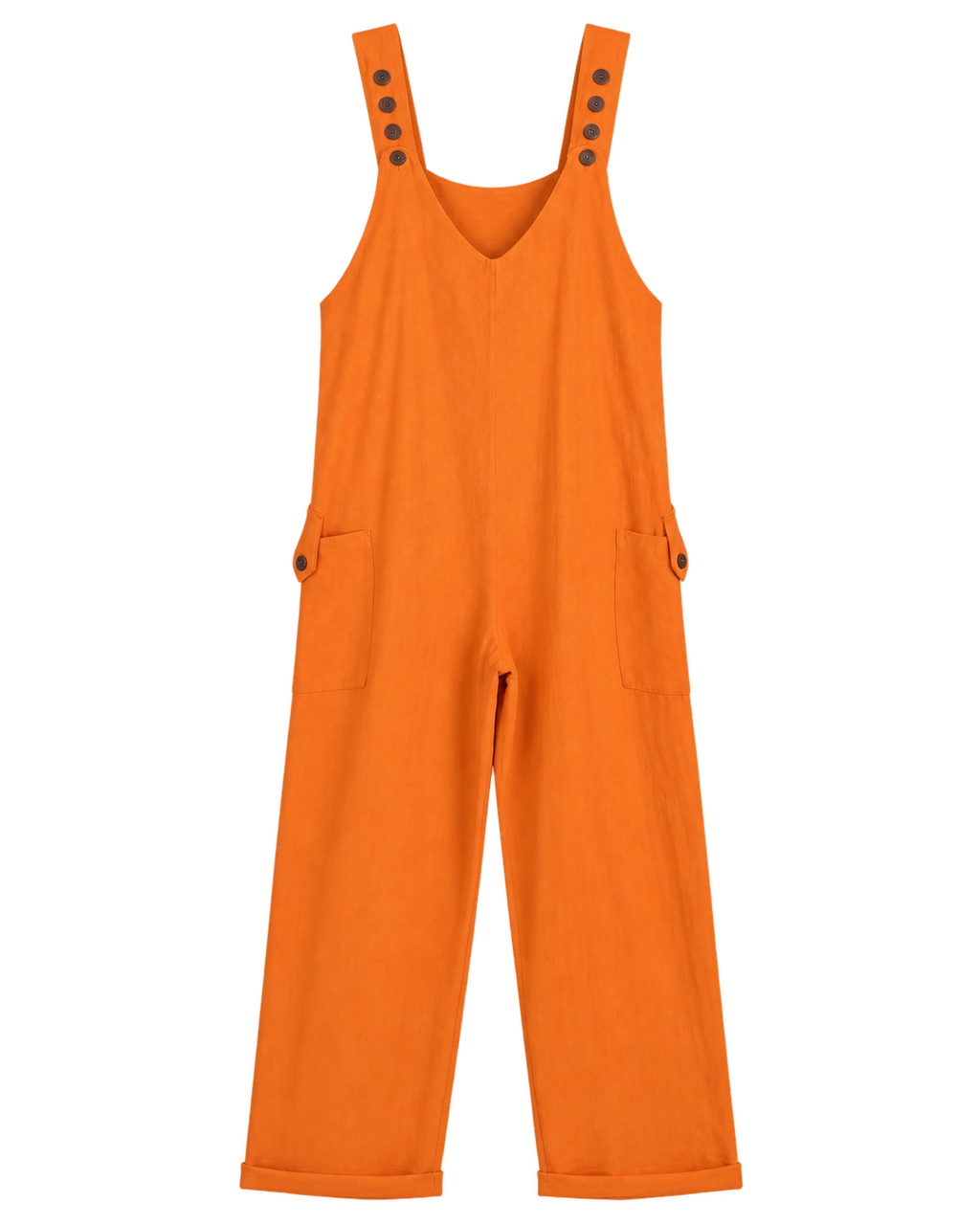 Marshmallow Jumpsuit in Orange