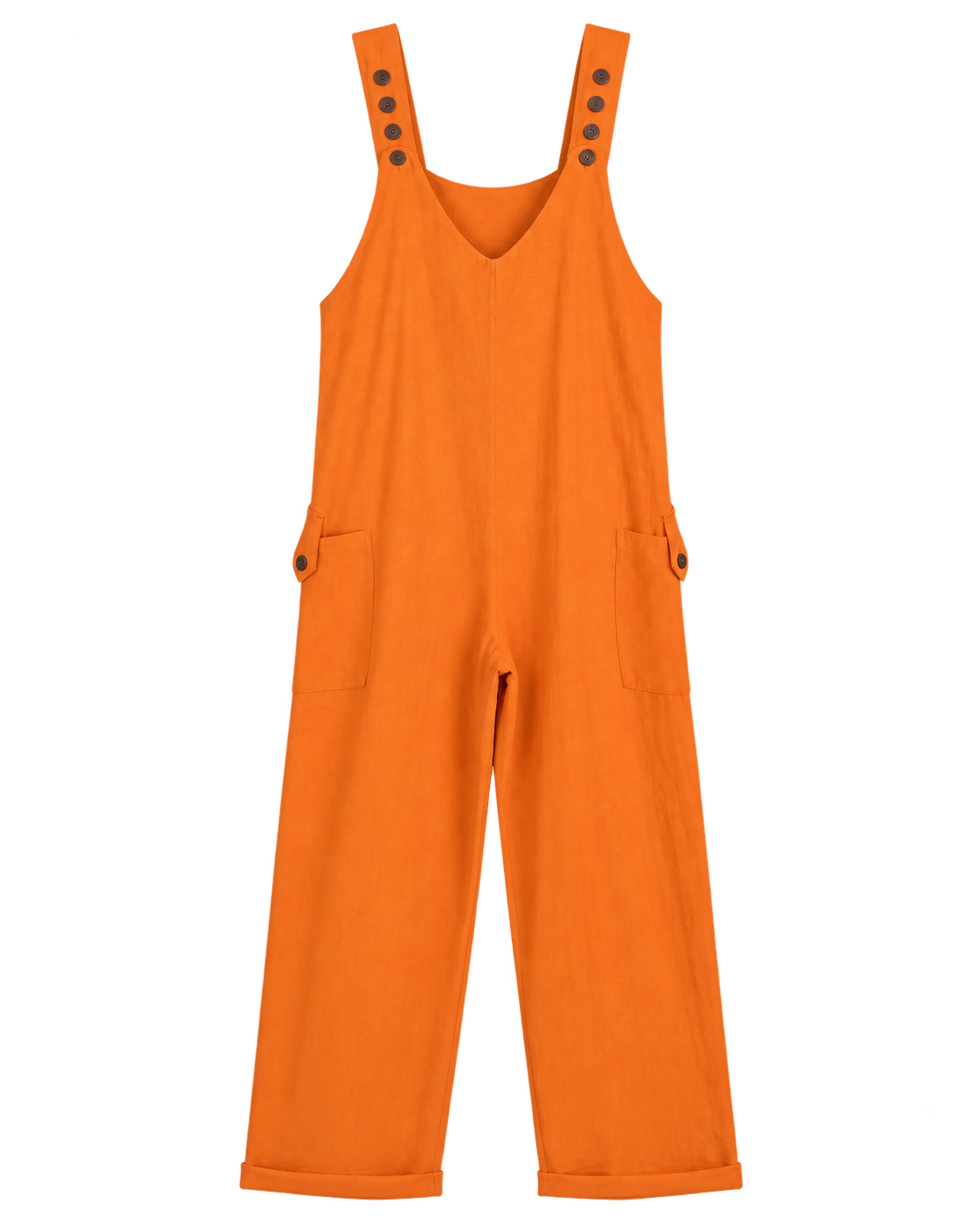 Marshmallow Jumpsuit in Orange