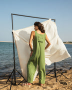 Marshmallow Jumpsuit in Olive
