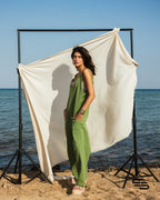 Marshmallow Jumpsuit in Olive