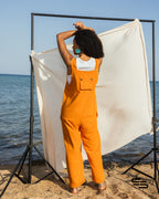 Marshmallow Jumpsuit in Orange