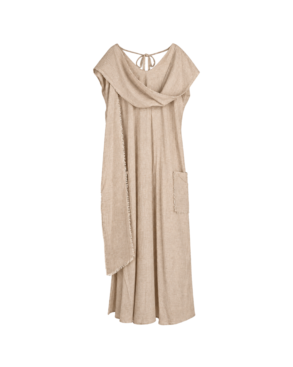 Chrysanthemum Dress in Beige